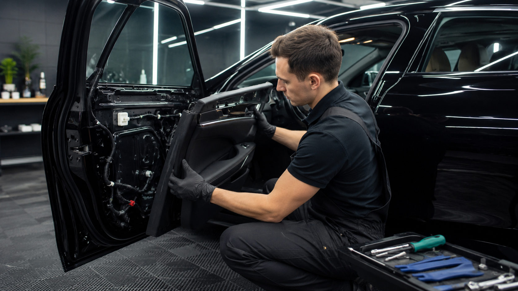 Установка доводчиков дверей в Барнауле — GS Detailing