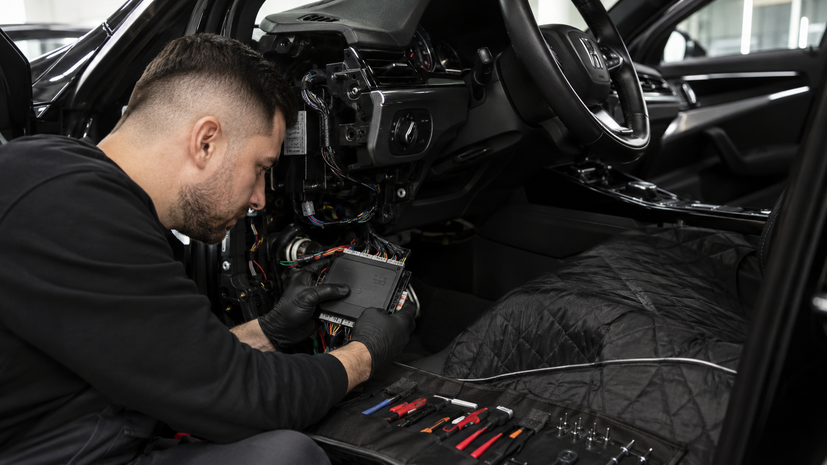 Установка охранных систем в Барнауле — GS Detailing